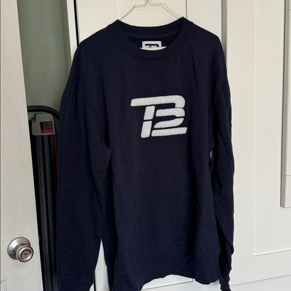 TB12 Navy Sweatshirt